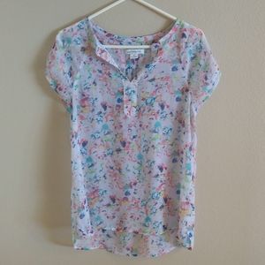 Liz Claiborne Medium Watercolor Top